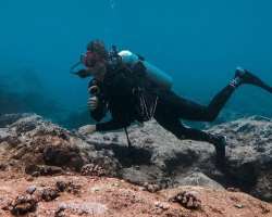 Dallin explored the ocean world with Scuba diving in Hawaii in August of 2018.